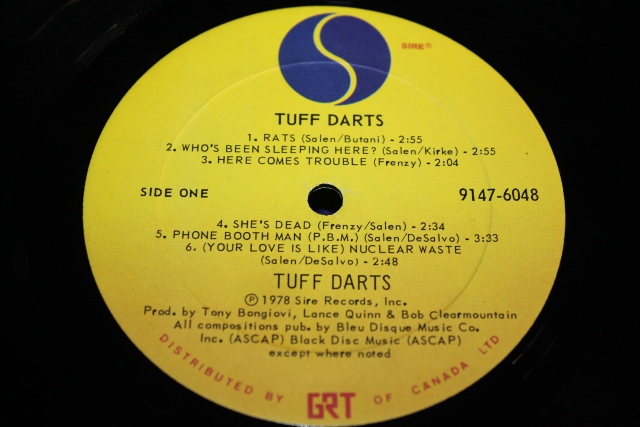 Maritime Vinyl: Crash course on the Tuff Darts!